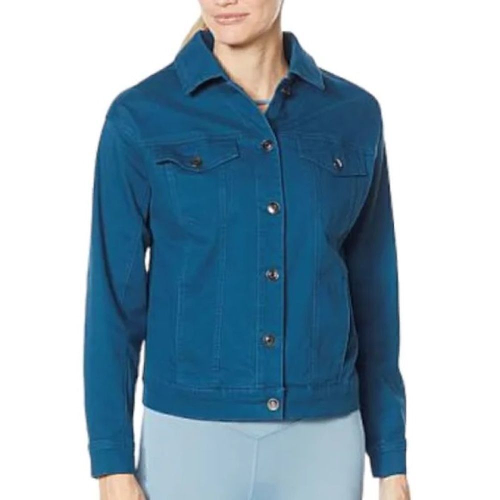 NWOT WVVY Colored Denim Jacket Women's